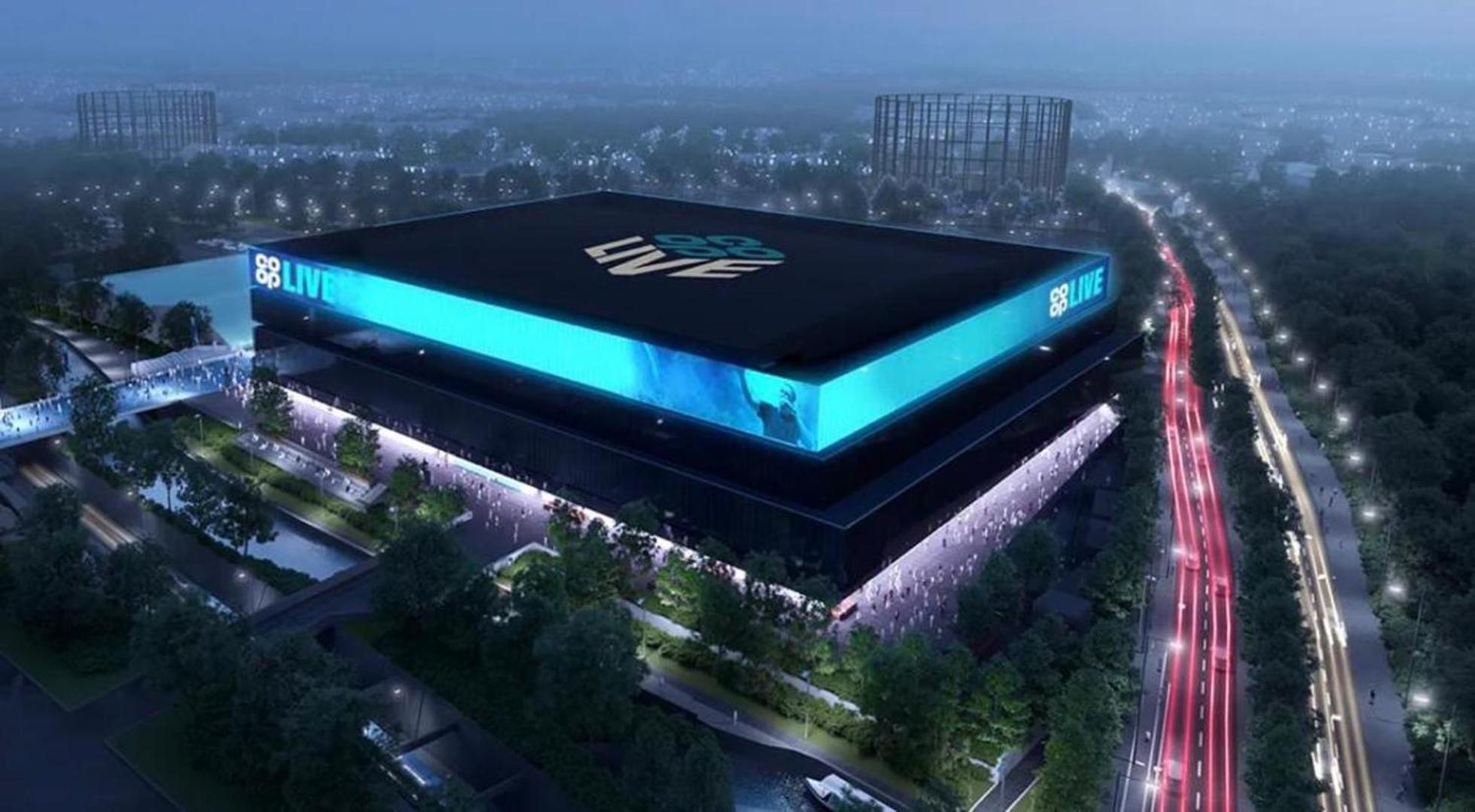 Manchester City Football Stadium View Extérieur photo